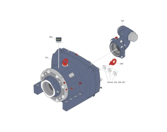 4350 2760 11 basic part set epiroc dhr 6h 4350276011