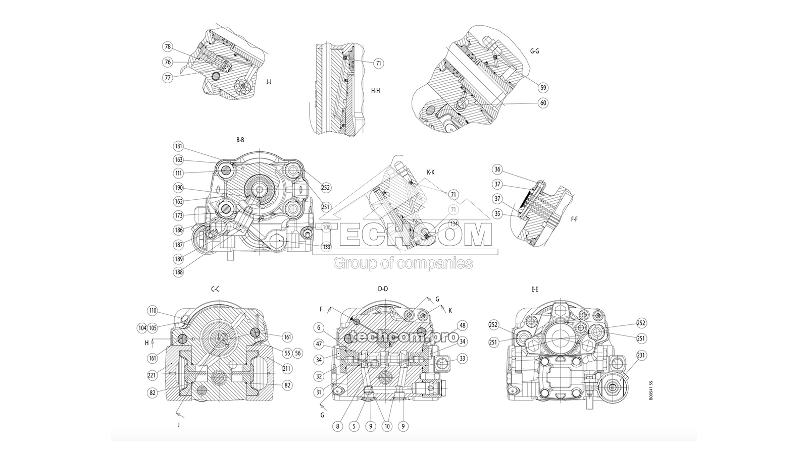 8311 1257 80 Marteau de roche COP 1638HD (8311125780)