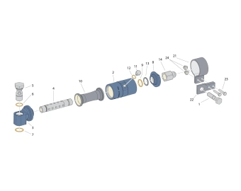3115 2615 91 acumulador de retorno 3115261591