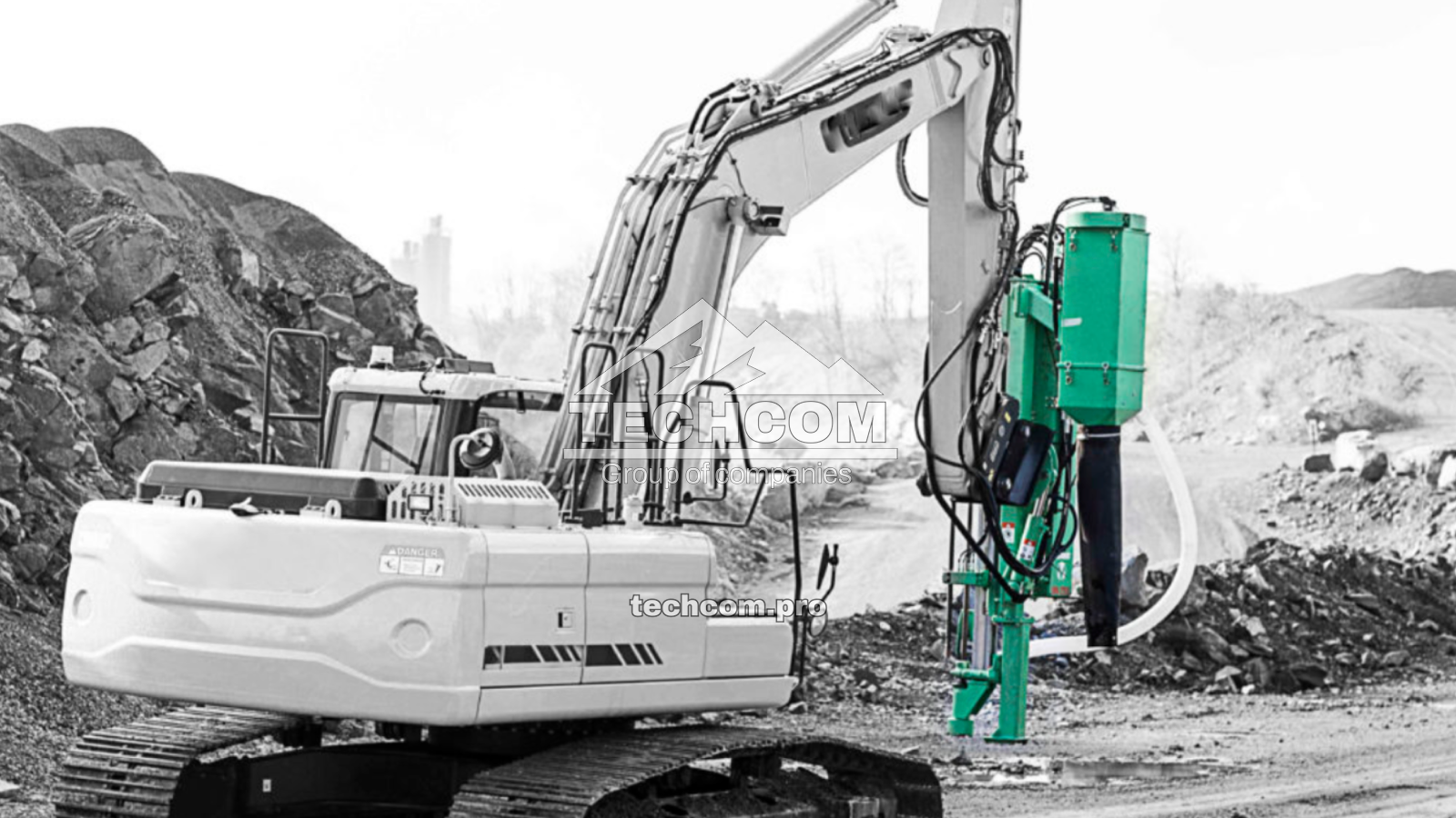 Montabert Micro CPA 360 Drilling Attachment