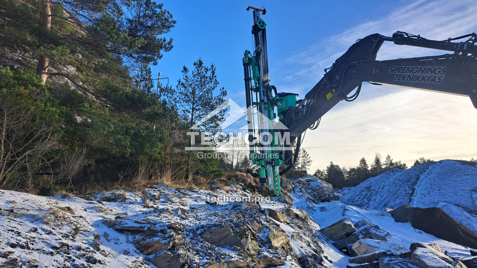 Montabert CPA 30 095 Drilling Attachment