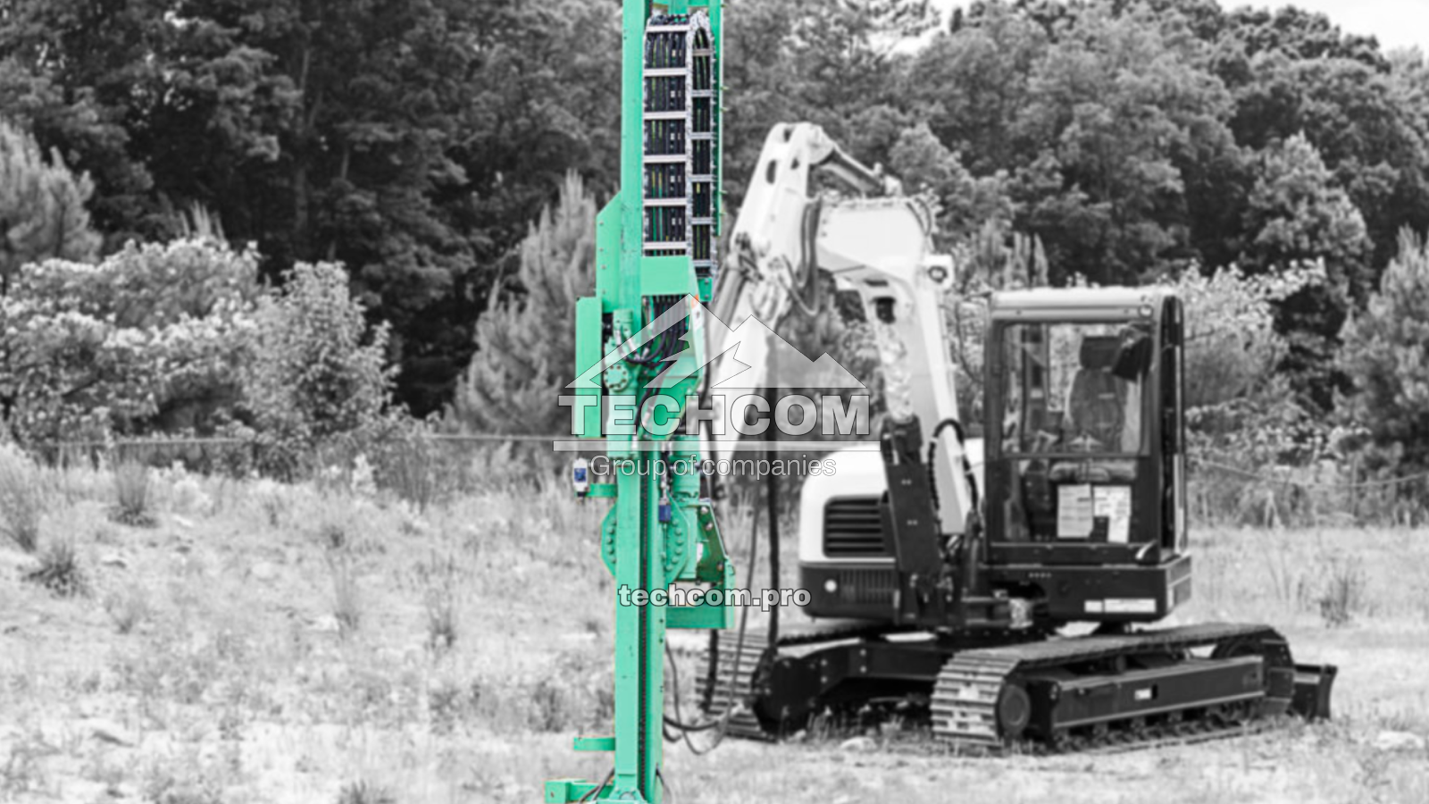 Montabert Micro CPA 360 Mât de forage