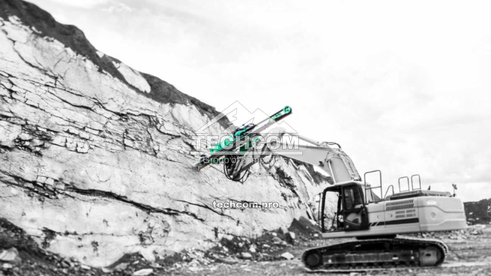 Montabert Micro CPA 360 Mât de forage