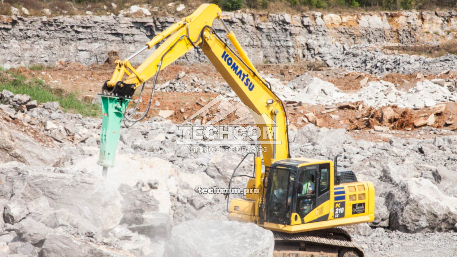 Rompedor hidráulico Montabert SD16