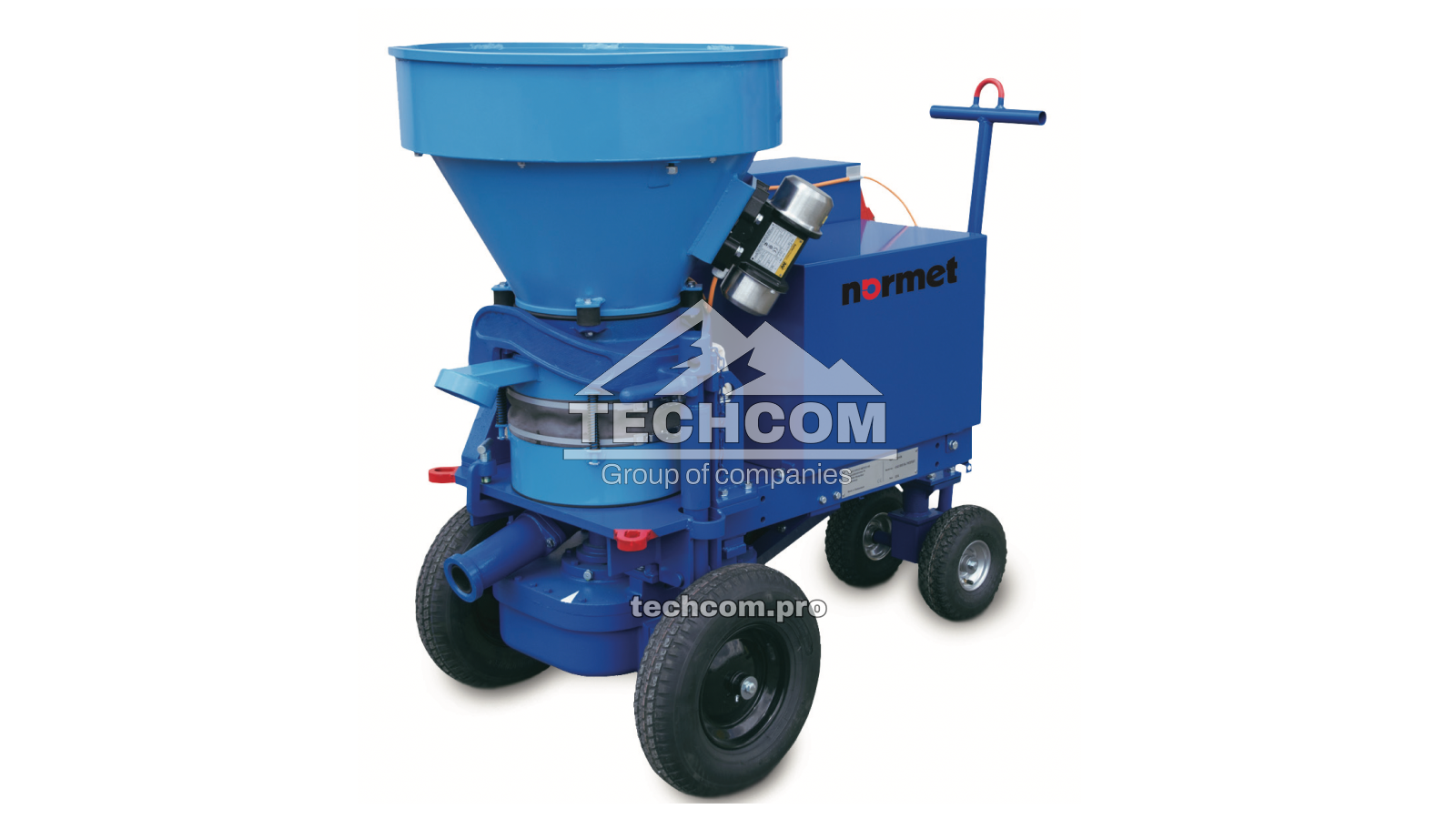 Normet Piccola Dry-Mix Concrete Spraying Pump