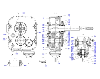 gear box assembly 100090344
