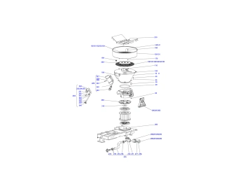 conjunto de bomba de hormigon