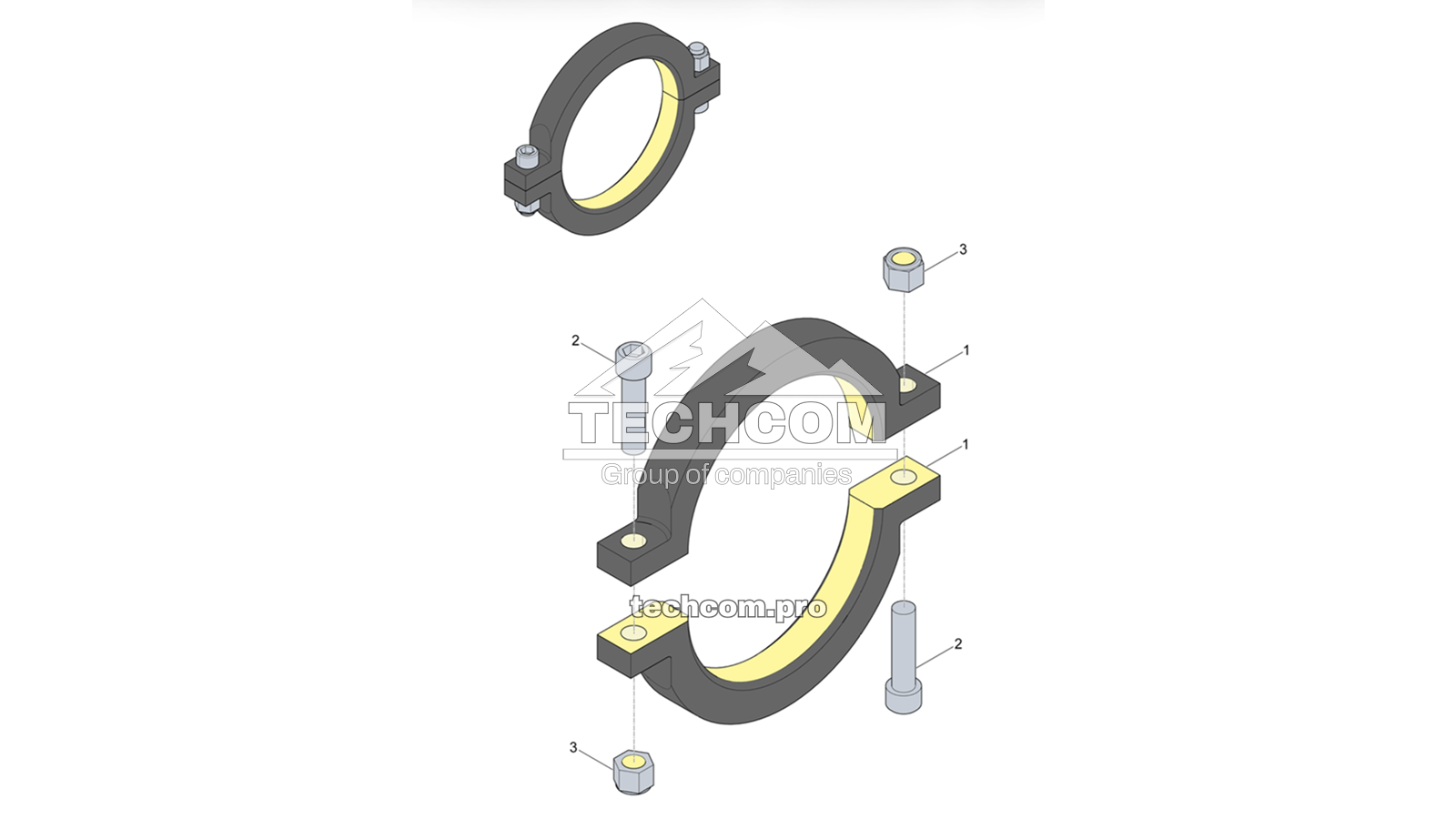 2658588670 Tête rotative Epiroc DM / DML