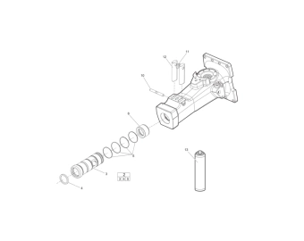 3315301990 lower hammer part kit epiroc sb 302 3315 3019 90
