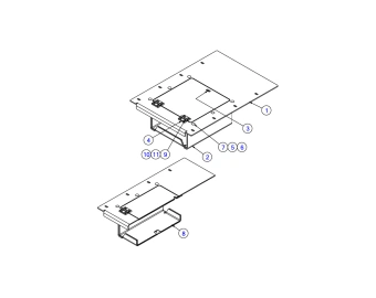 100033572 battery rack normet alpha 30 dc7