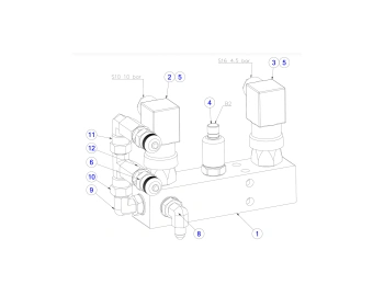 100083240 capteur de transmission normet spraymec mf 050 vc