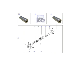 56095482 lifting cylinder normet charmec sf 505 da v