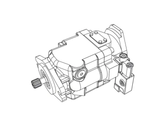 100009873 robotic boom hydraulic pump normet alpha 20 tier 3