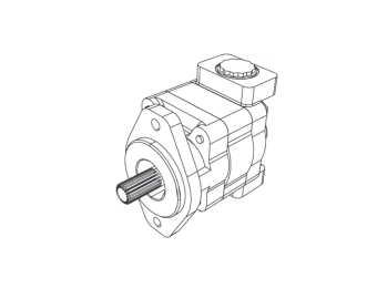 100010207 hydraulic pump for concrete pump normet alpha 20 tier 3