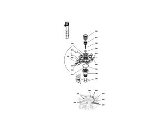 cabeza trasera y distribucion montabert v45
