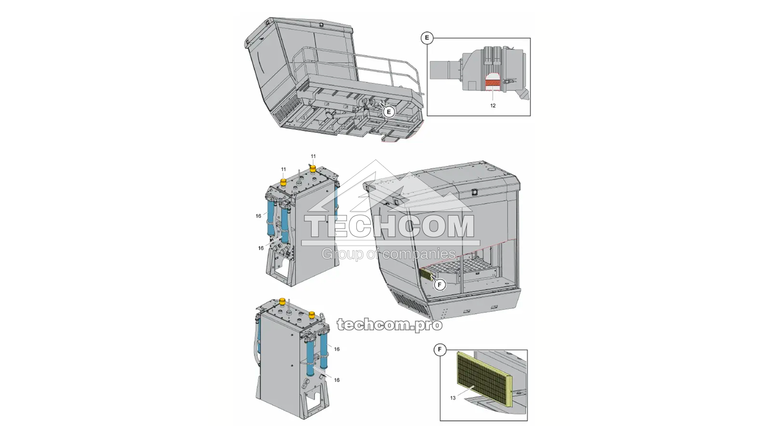 2659600616 Kit de maintenance – Pit Viper 271 (2659 6006 16)