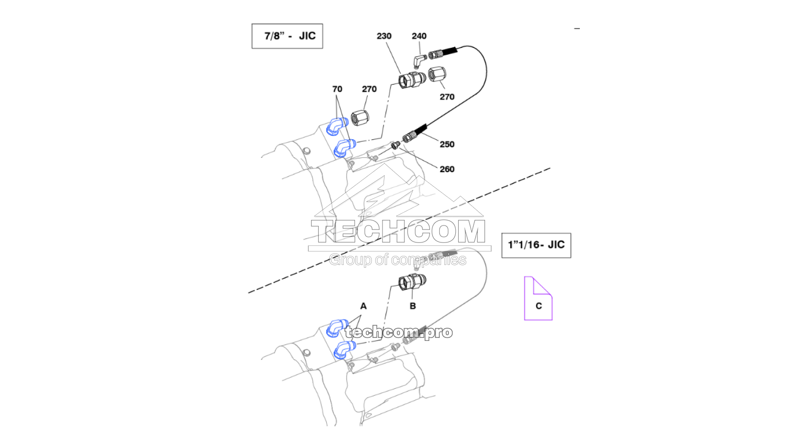 Système d’arrêt hydraulique Montabert HC160