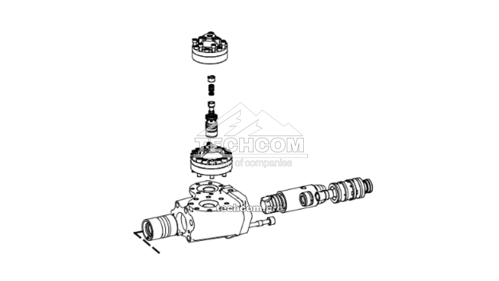 Распределительный узел Montabert HC160