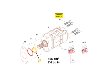 gidromotor montabert hc95 lm